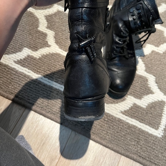 Rudsak black leather booties size 39 - Picture 4 of 7
